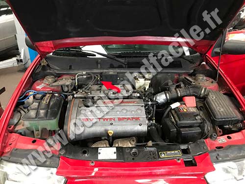 Alfa Romeo 146 - Compartiment moteur