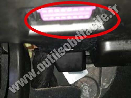 Audi Q7 Connecteur OBD