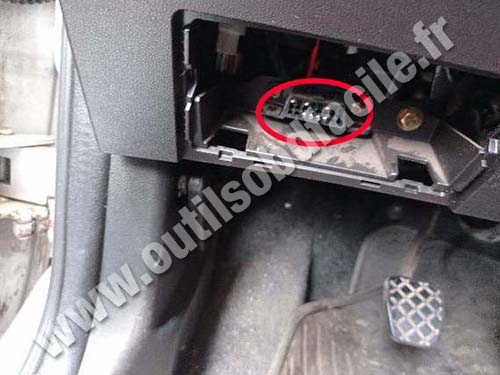 Chery Tiggo 2 - Prise OBD