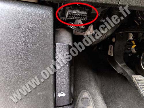 Fiat 500L - Prise OBD