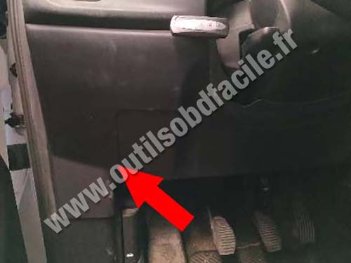 Fiat Doblo - Cache plastique