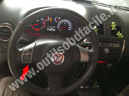 Fiat Sedici - Tableau de bord