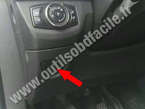 Ford Tourneo Courier - Vide poche