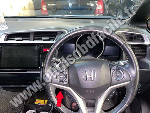 Honda Fit II RHD - Pédales