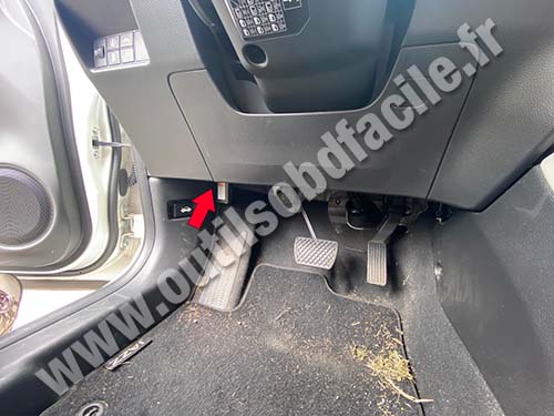 Honda Jazz - Repose pied