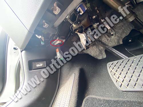 Honda Jazz - Connecteur OBD