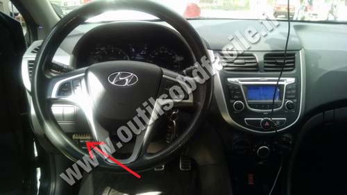 Hyundai I25 tableau de bord