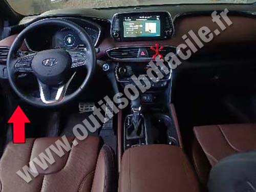 Hyundai Santa FE 3 phase 2 - Tableau de bord