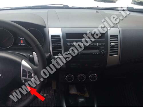 Mitsubishi Outlander Tableau de bord