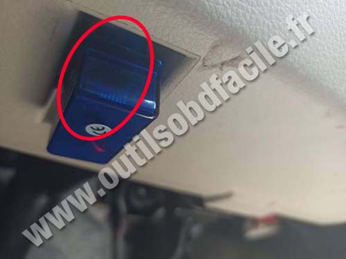 Nissan Teana - Prise OBD