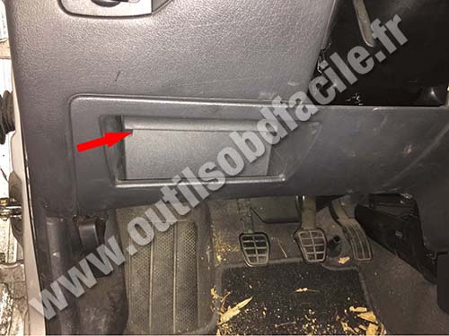 Seat Arosa - Vide poche