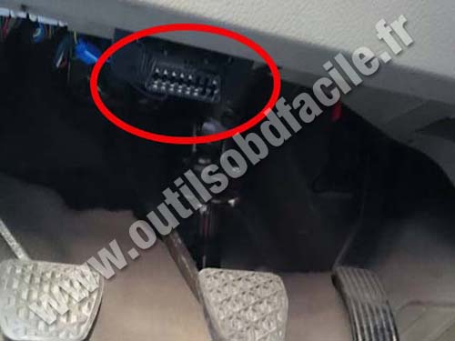 Ssangyong Kyron Connecteur OBD2