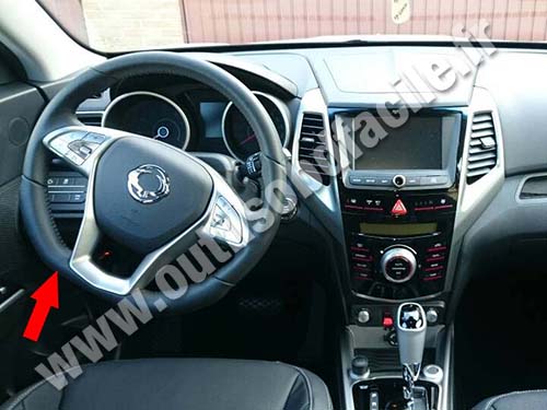 Ssangyong Tivoli - Tableau de bord