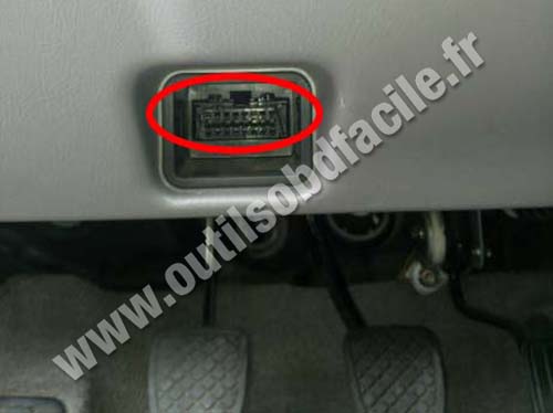 Subaru Forester - Prise OBD