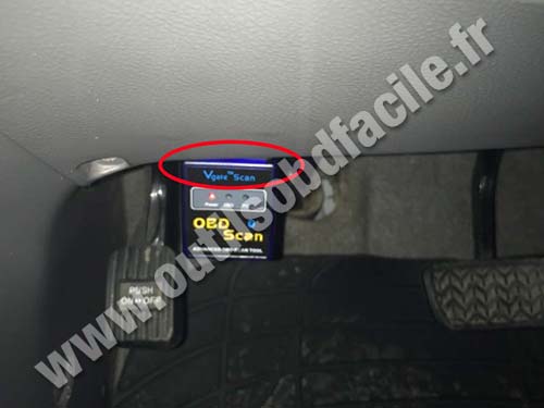 Toyota Alphard - Prise OBD