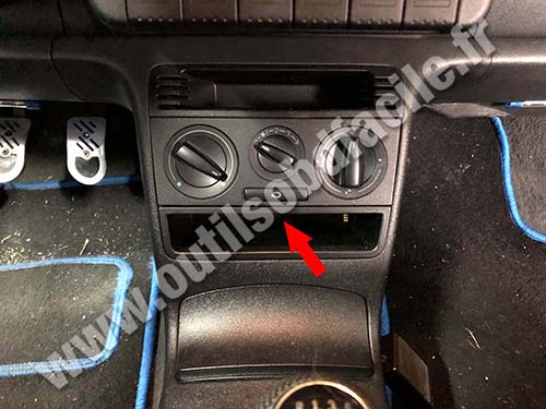 Volkswagen Lupo - Console centrale