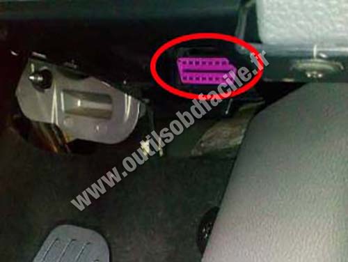 Volkswagen Sharan - Prise OBD