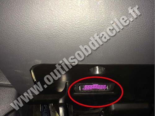 Volkswagen Touareg Connecteur OBD2