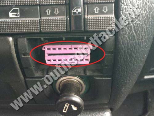 Volkswagen Vento - Prise OBD2