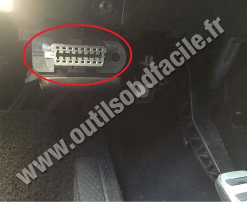 Volvo V40 prise OBD2