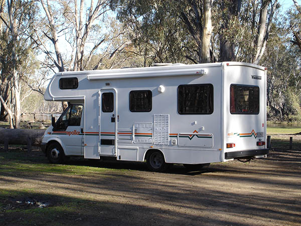 Camping car à capucine